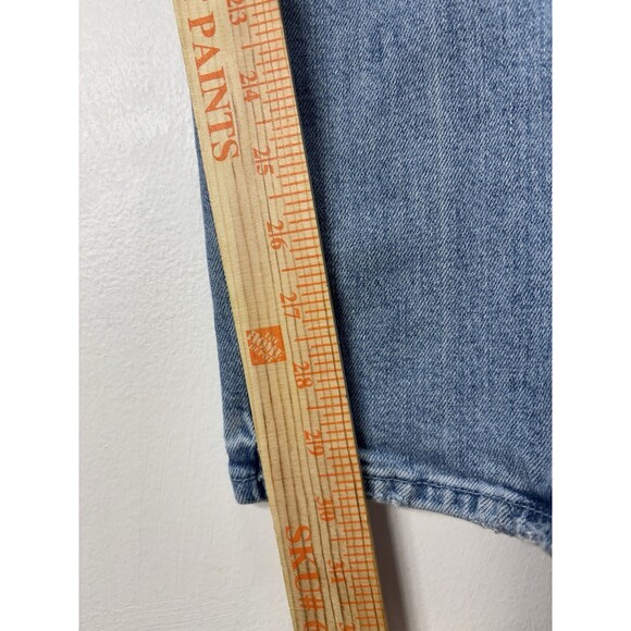 Mother Superior Womens  The Huffy Skimp in Rope's End Destroyed Jeans  Blue 27 - Picture 7 of 16